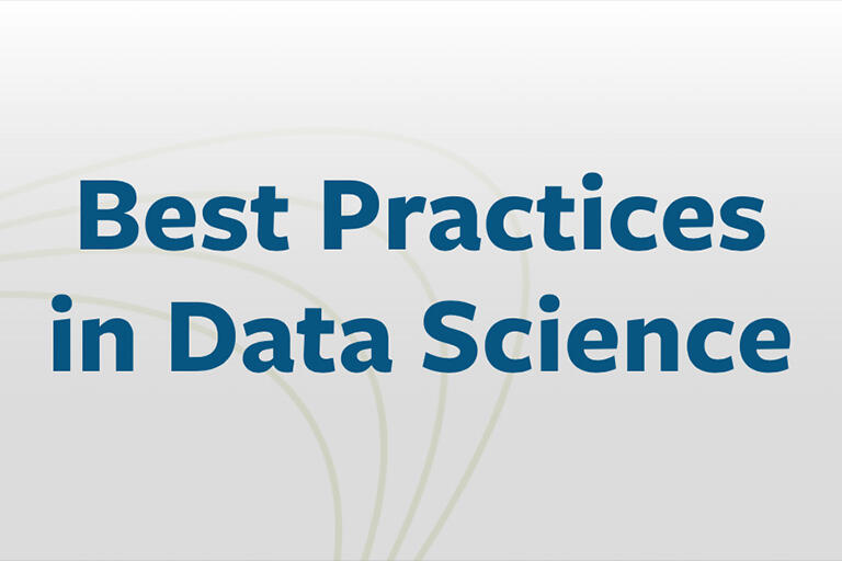 Best Practices in Data Science Project Page Banner 